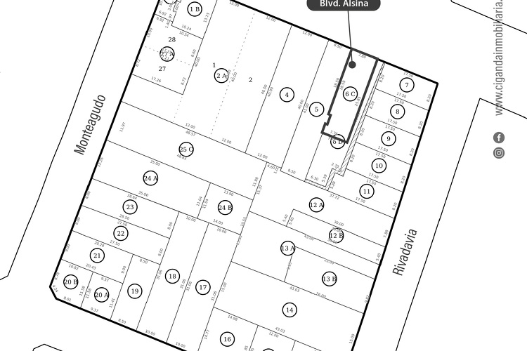Casa en Venta en Bv. Alsina al 1100, Pergamino Ciganda Inmobiliaria